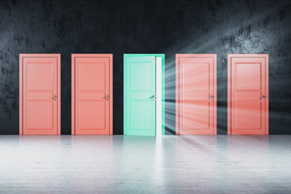 Englisch öffnet Türen